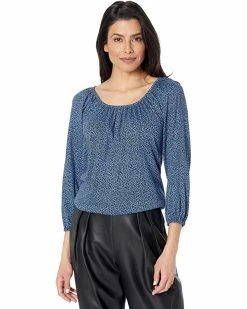 MICHAEL Michael Kors Vine Leaves Peasant Top | Shirts & Tops