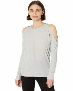 MICHAEL Michael Kors Petite Shine Stud Cold-Shoulder Top | Shirts & Tops