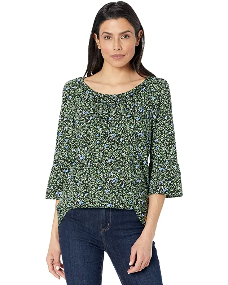 MICHAEL Michael Kors Shirts & Tops Vine Leaves Flare Sleeve Top 1 MICHAEL Michael Kors Shirts & Tops Vine Leaves Flare Sleeve Top