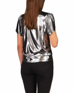 MICHAEL Michael Kors Foil Jersey Petal Sleeve Top | Shirts & Tops -MICHAEL Michael Kors Sales Store 81wQShyze8L. AC SR736920