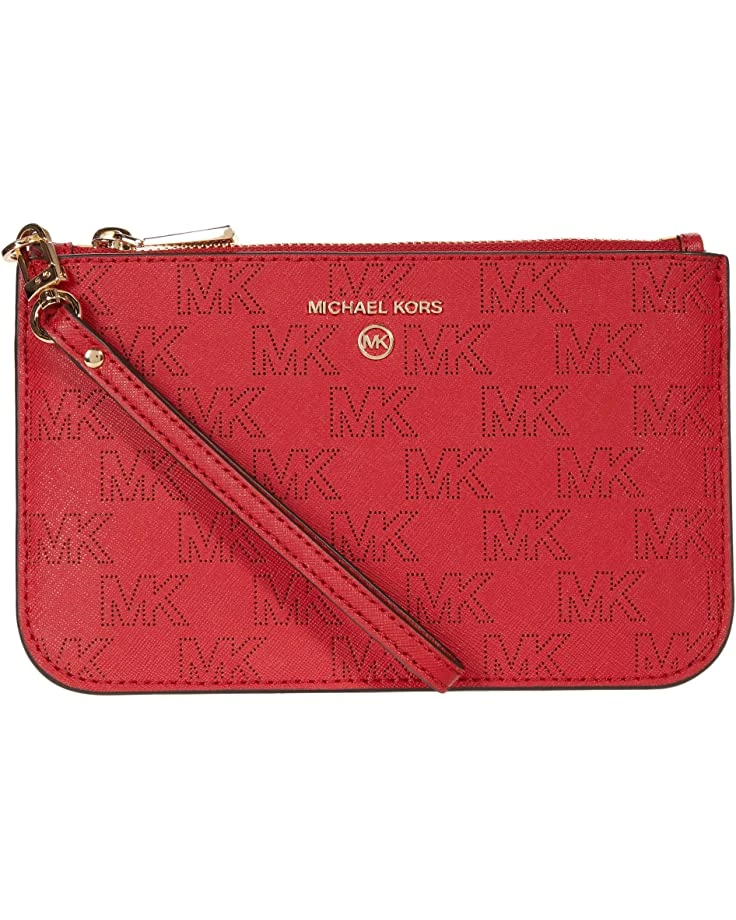 MICHAEL Michael Kors Jet Set Charm Medium Top Zip Wristlet | Handbags 1 MICHAEL Michael Kors Jet Set Charm Medium Top Zip Wristlet | Handbags