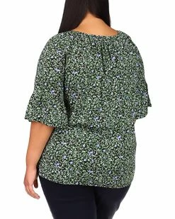MICHAEL Michael Kors Plus Size Vine Leaves Flare Sleeve Top | Shirts & Tops 5 MICHAEL Michael Kors Plus Size Vine Leaves Flare Sleeve Top | Shirts & Tops -MICHAEL Michael Kors Sales Store 919sQBxLuEL. AC SR736920
