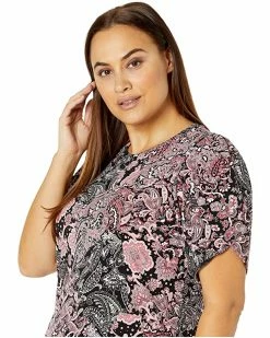 MICHAEL Michael Kors Plus Size Arabesque Paisley Petal Sleeve Top | Shirts & Tops 6 MICHAEL Michael Kors Plus Size Arabesque Paisley Petal Sleeve Top | Shirts & Tops -MICHAEL Michael Kors Sales Store 91QWA88arxL. AC SR736920