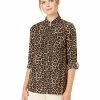 MICHAEL Michael Kors Leopard Dog Tag | Shirts & Tops